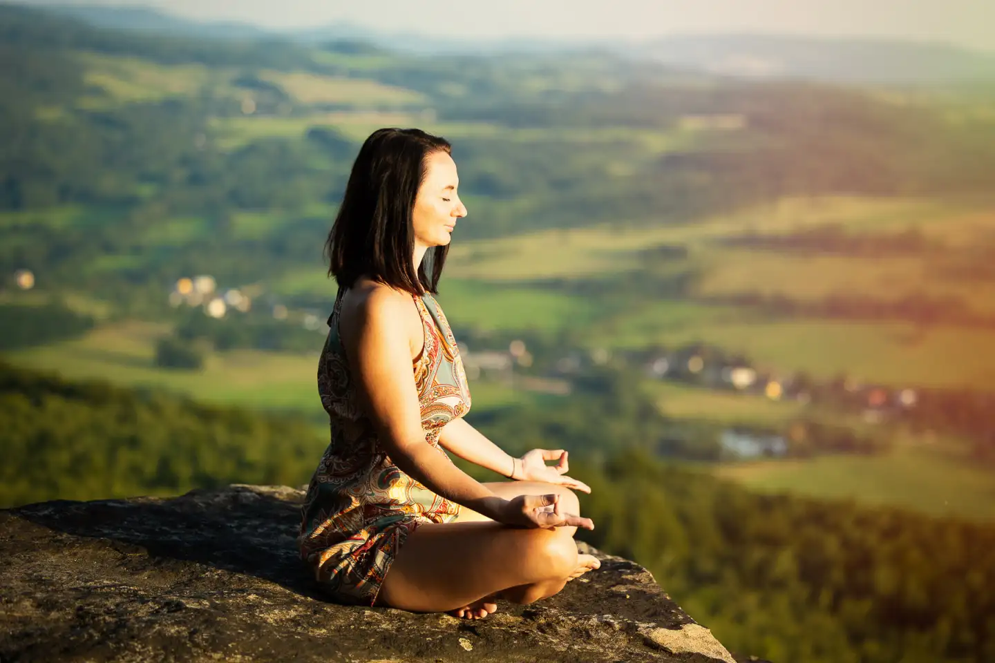 Firemní lekce jógy s relaxací a meditací